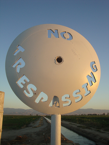 Trespassing